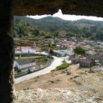 Espigueiros de Lindoso - Vista do Castelo